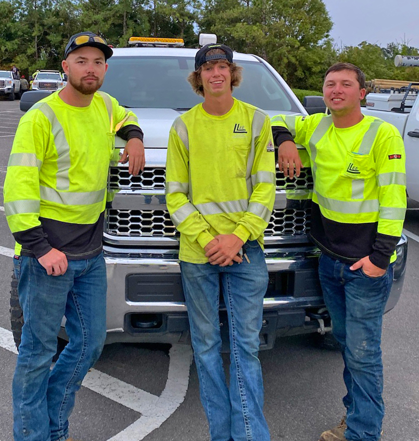 Lineman with Lee Electric and Former SVCC Graduates