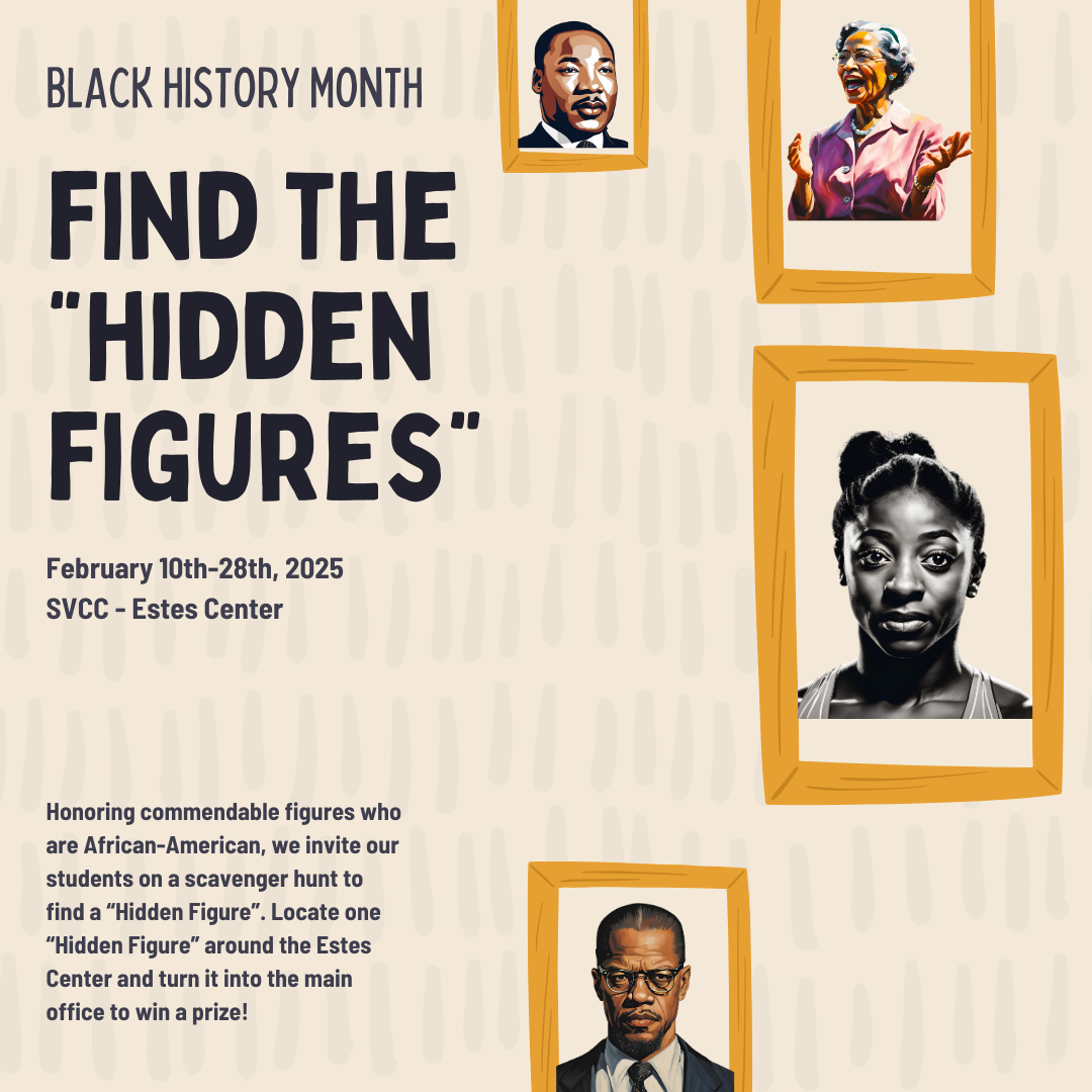 Estes Black History flyer Hidden Figures