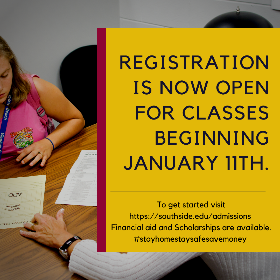 Register for Jan 11 classes
