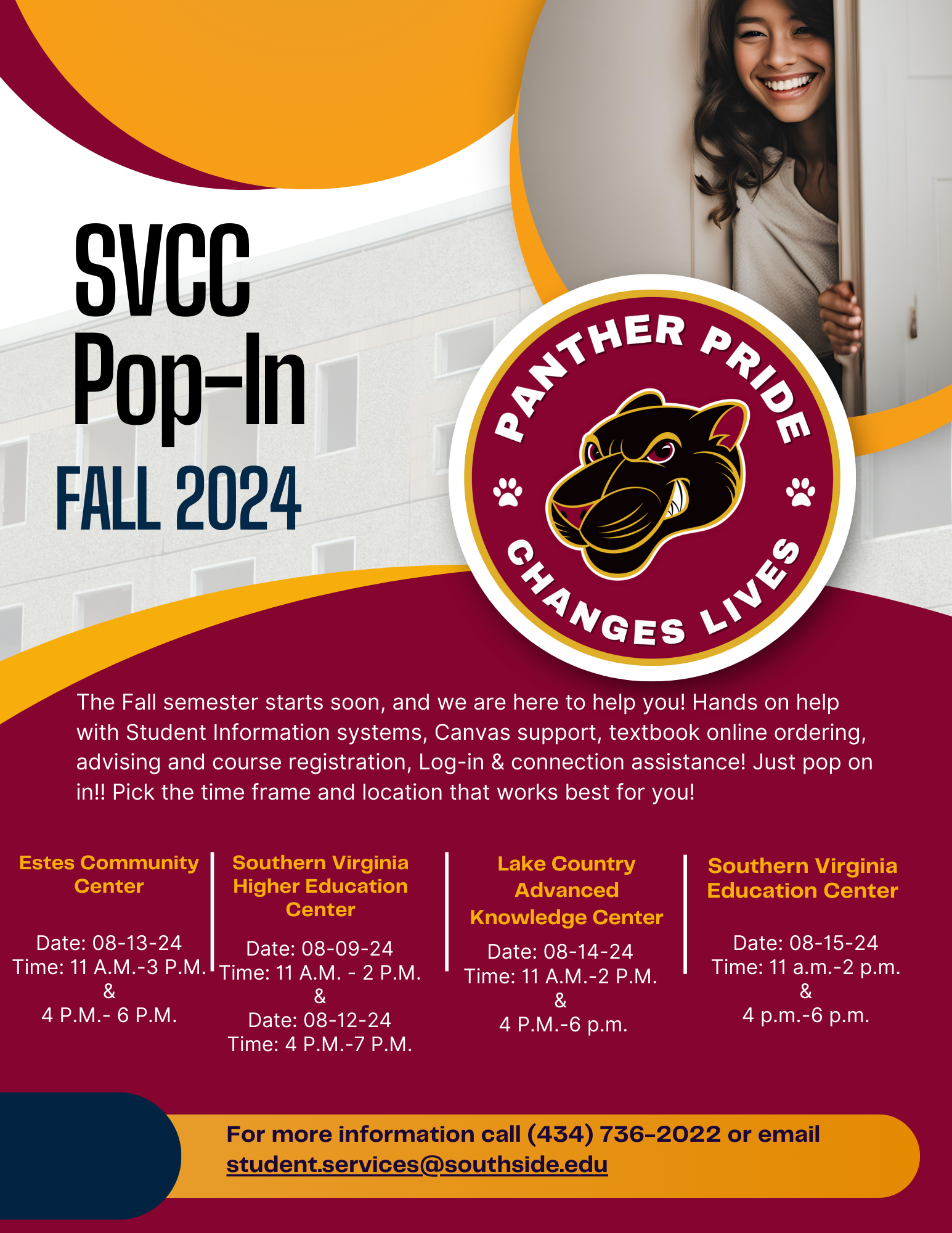 SVCC Pop-In banner