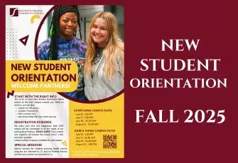thumbnail for article new student orientation Fall 2025 with flyer